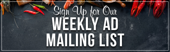 Subscribe to our Weekly Ad Mailing List